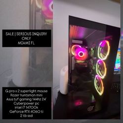 Full Gaming Pc Setup 