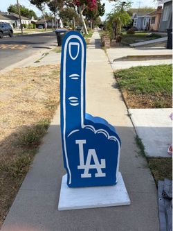 LA Dodgers Wooden Prop