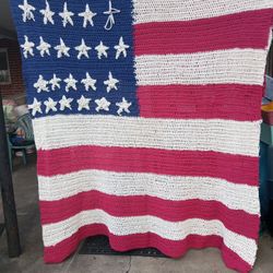 Blañket American Flag