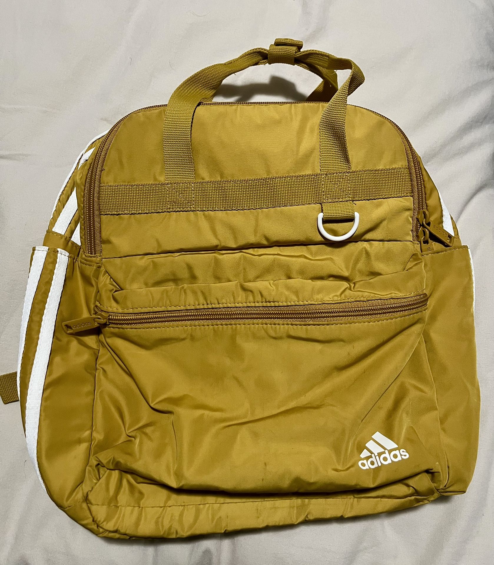 Adidas Yellow Backpack