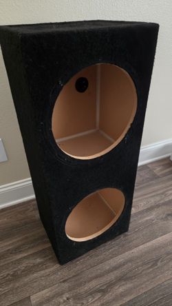 Dual 12 In Sealed Subwoofer Box Eclosure