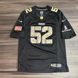 Nike Green Bay Packers Clay Matthews NFL Salute To Service Jersey Men’s Medium  100% authentic. Good condition.   This  is a Nike Green Bay Packers Cl