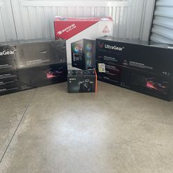 GAMING PC * 2 MONITORS AND CAMERA/LENS INCLUDED