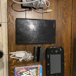 Wii U Black W/ 3 Free Games+Downloaded Games 