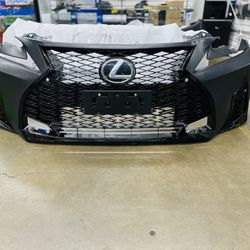 2014-2016 Lexus IS IS250 IS200t IS350 to 21 F-Sport style front bumper unpainted polyurethane 