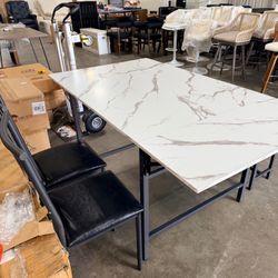 Dining Table Set For 4-6 People 