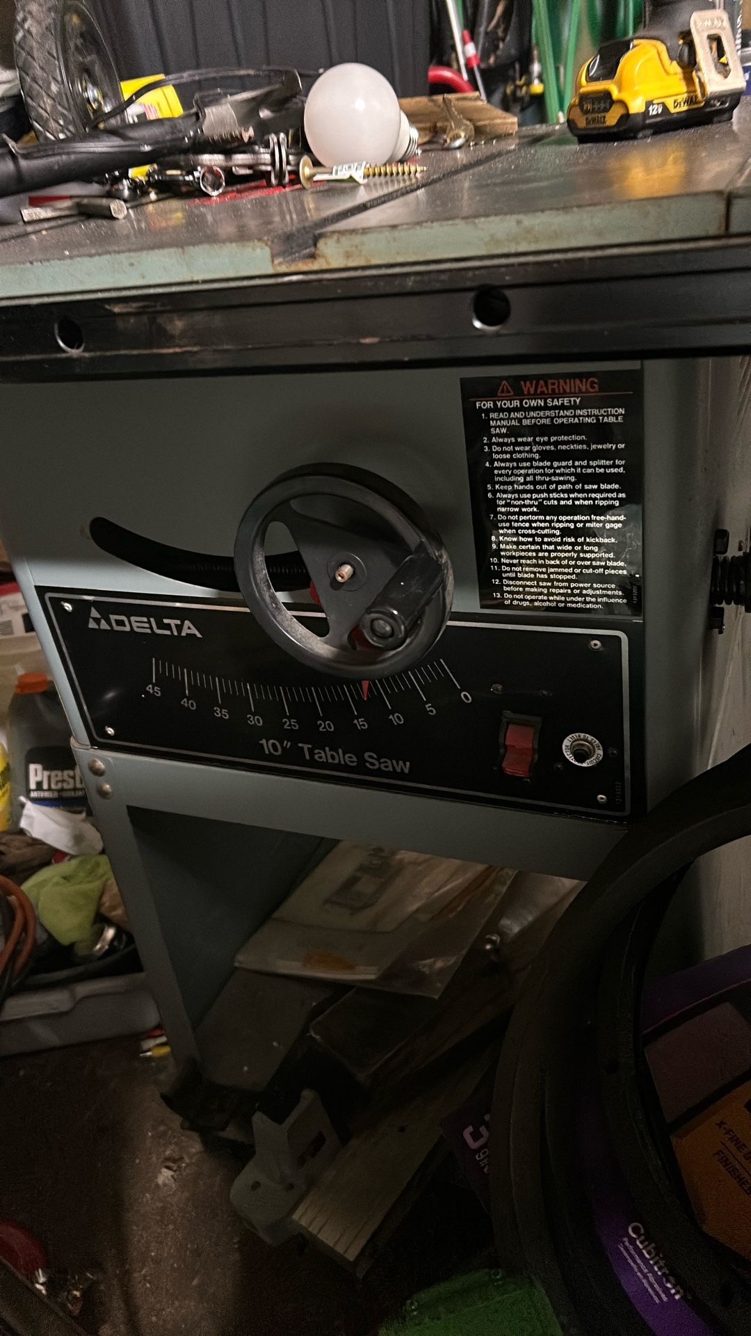 Delta Tablesaw