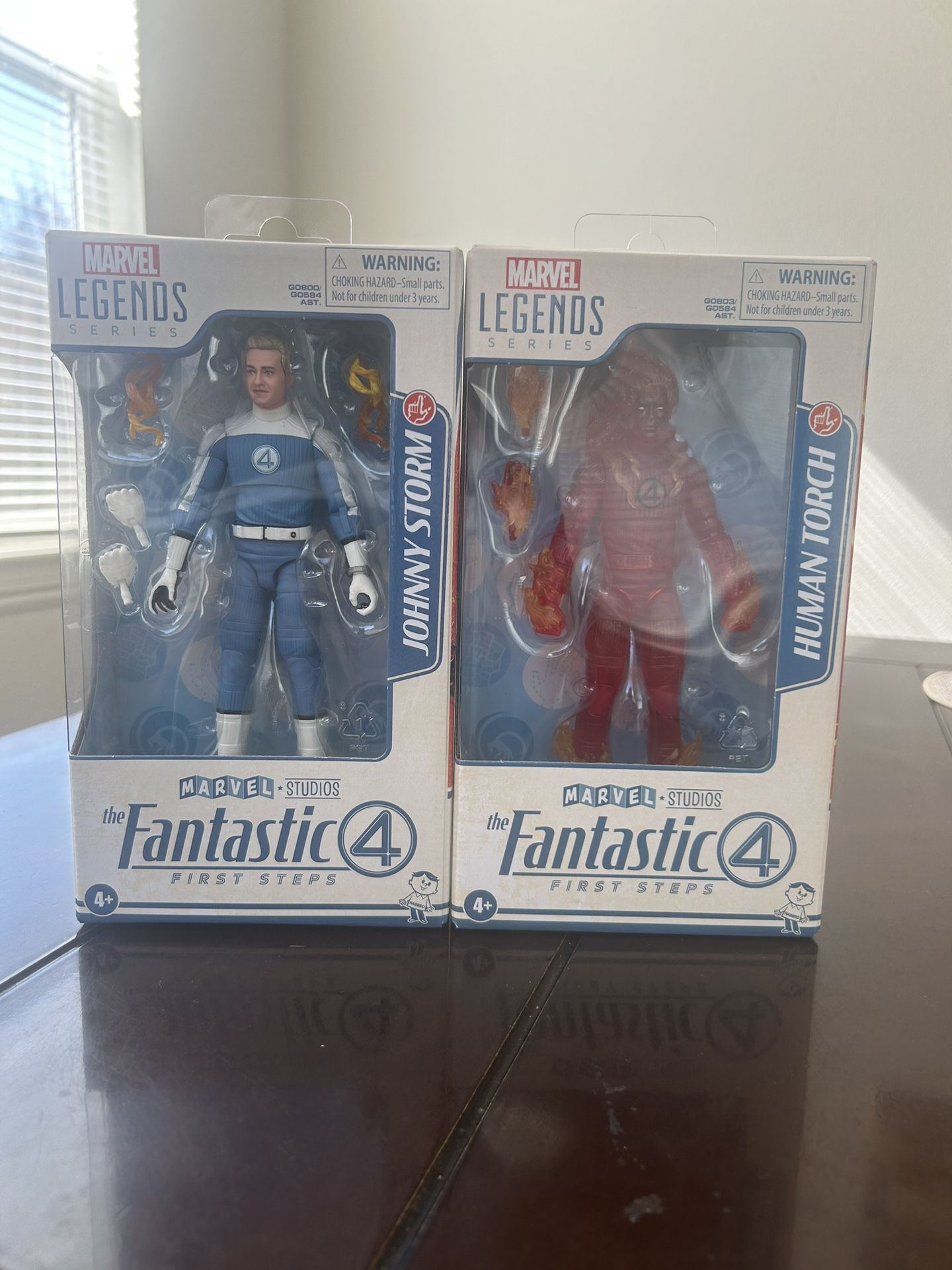 Marvel Legends Series Johny Storm and Human Torch Fantastic 4 First Steps