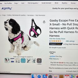 Dog Harnesses 4 Xtra Small NEW Selling Each For $20.