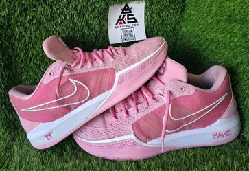 Nike Sabrina 1 pink custom. size 13 men. no box. basketball shoes.