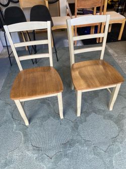 Dining chairs set of two