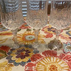 3 Crystal Wine Glass