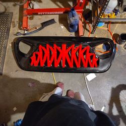 Custom Paint Jeep Grill
