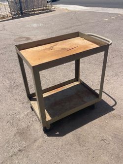 Welded utility cart