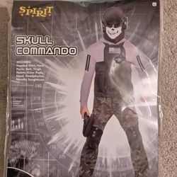 Skull Commando Halloween Costume