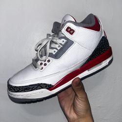 Size 7Y - Jordan 3 Fire Red
