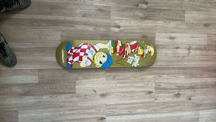 Deathwish skateboard signed by Jamie foy