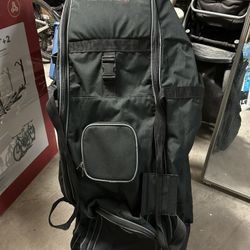 Golf Travel Bag With Wheels , Used Only 1 Time 
