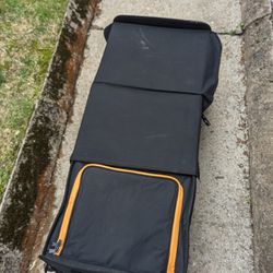 Collapsing Car Organizer W/ Insulated Cooler Section