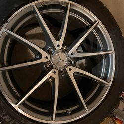 Mercedes E63 AMG Winter Wheels And Tires 