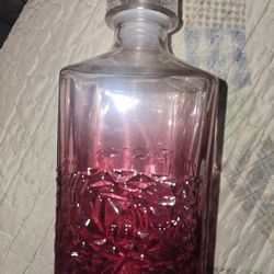Beautiful Glass Wine Decantor NO Flaws SEE Pics
