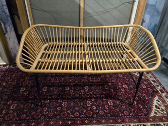 Bench / Faux bamboo