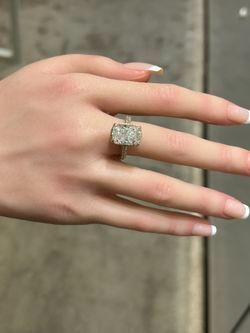 IGI Certified 14KT 8CTW Lab Diamond Engagement Ring  -VVS2