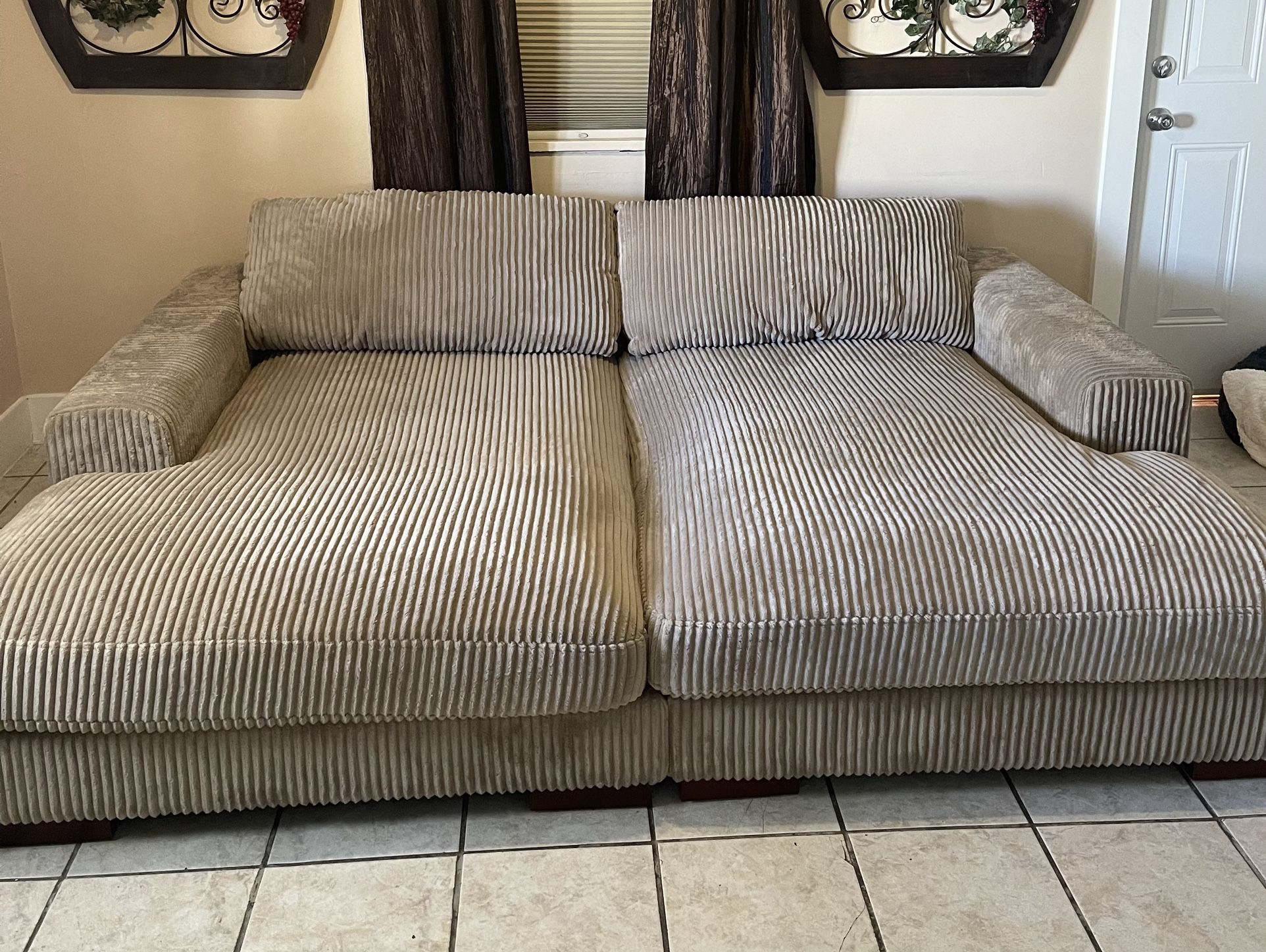 Corduroy Couch