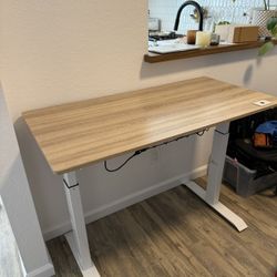 Adjustable Standing Desk Wood