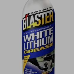 B'LASTER High Performance White Lithium Grease ( Brand New )