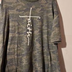 Love In Faith, Camo T-Shirt