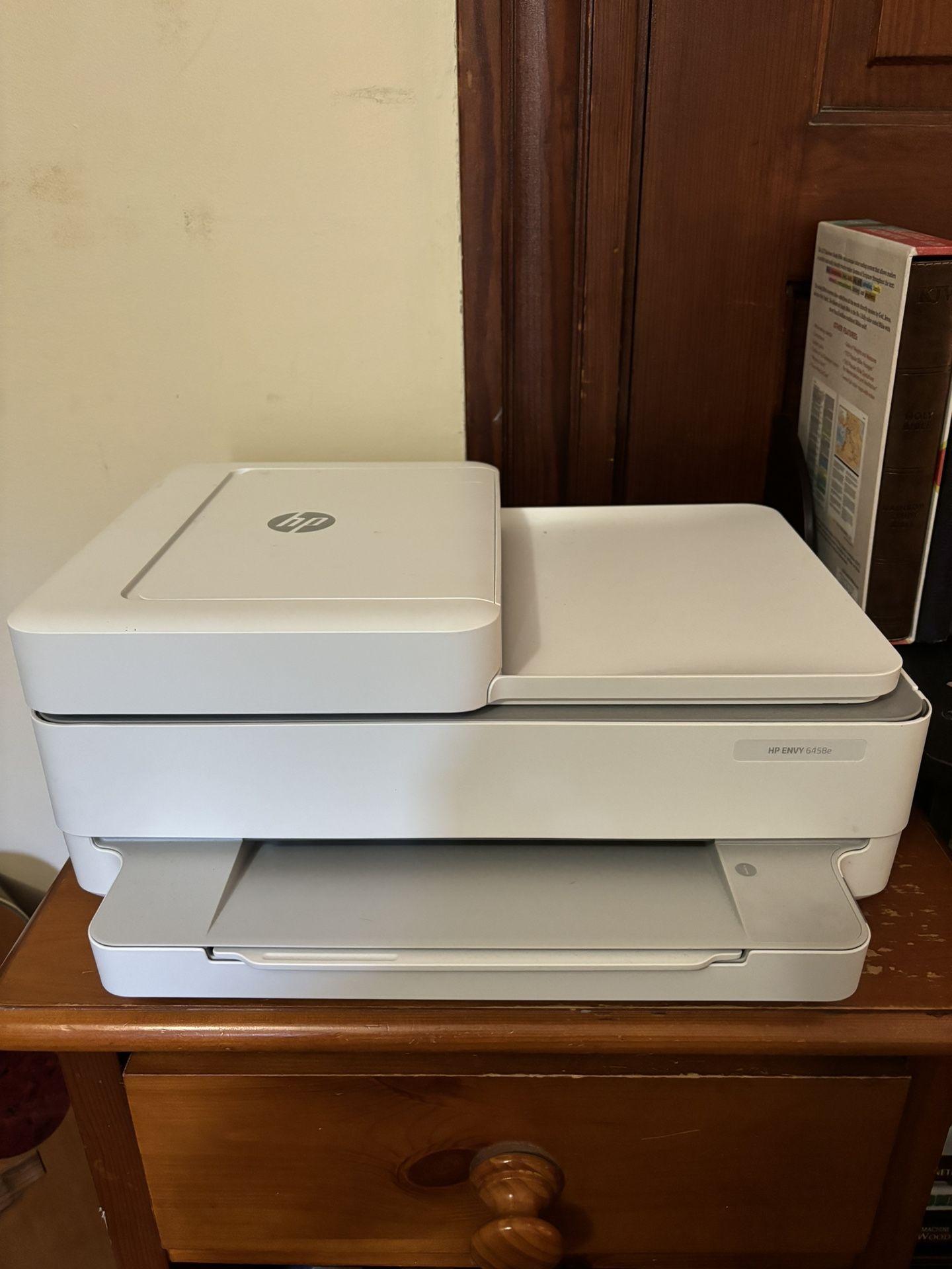 HP Envy Series 6458e Wireless Colorless Printer & Scanner