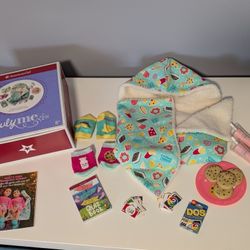 American Girl Doll Double The Fun Sleepover Set 
