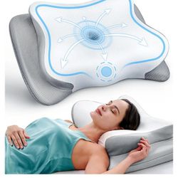 Brand new Cervical Neck Pillow for Pain Relief. Cooling Pillow for Side Back Stomach Sleeper. 