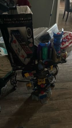Hover Hockey Air-Powered Table Game and toys towers