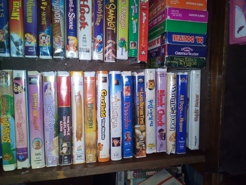 Kids VHS Tapes Great Shape