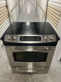 G.E  Stainless Steel Stove