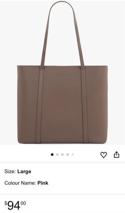 Bugatti PURE Vegan Leather Tote Bag- NEW