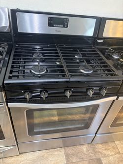Whirlpool Stainless Steel Gas Range