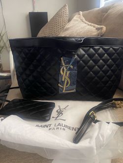 Ysl tote black purse