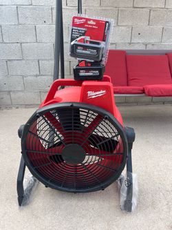 M18 fan battery’s