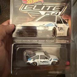 Hot wheels elite 64 toyota corolla levin