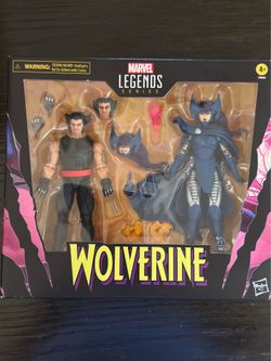 Wolverine 50th Anniversary Marvel Legends Wolverine and Psylocke Action Figure Two-Pack
