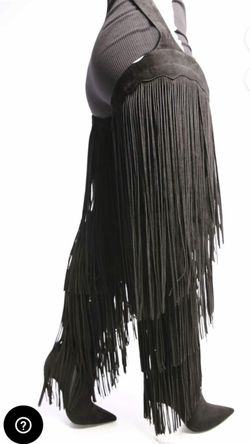Fringe Thigh high Boots