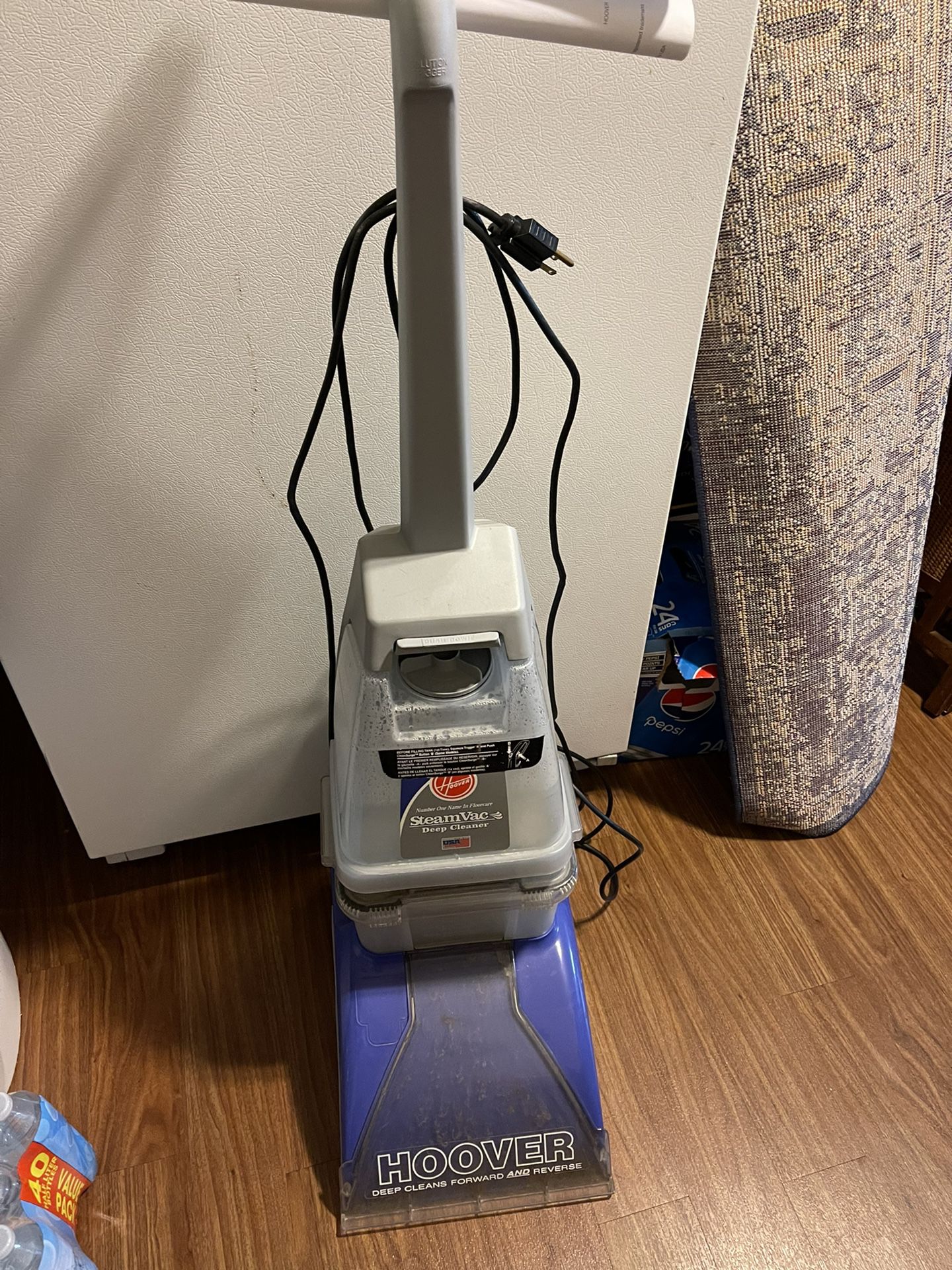 Vacuum Cleaning a Carpet 