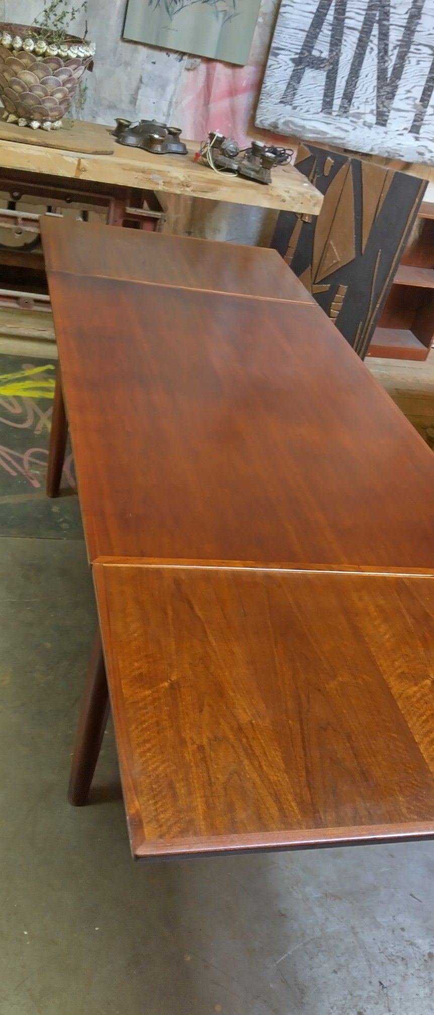 Vintage Danish Draw leaf Table