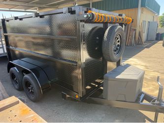 5x10x4 Dump Trailer