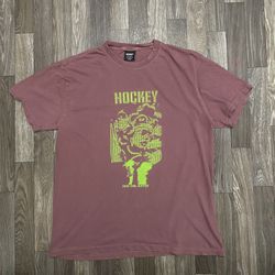 Faded Vintage “look” Hockey Tee