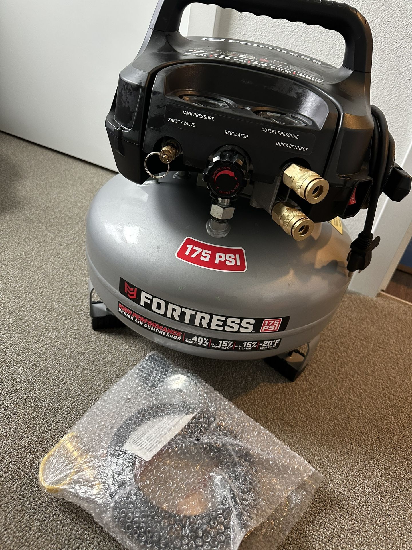 New air compressor
