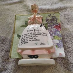 ENESCO DINNER PRAYER NAPKIN HOLDER
